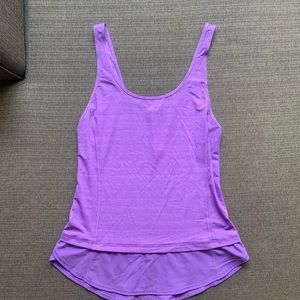 Lulu lemon purple tank top